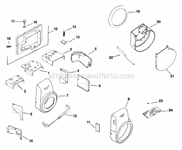 Kohler K321-60137C Engine Page B Diagram