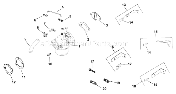 Kohler K321-60137 Engine Page E Diagram