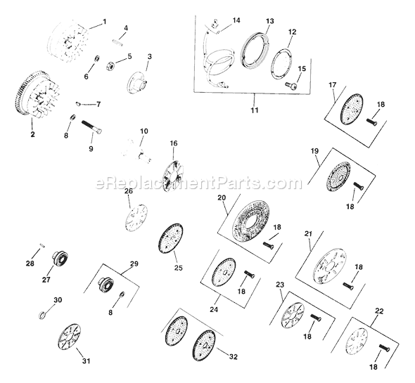 Kohler K341-71106 Engine Page M Diagram