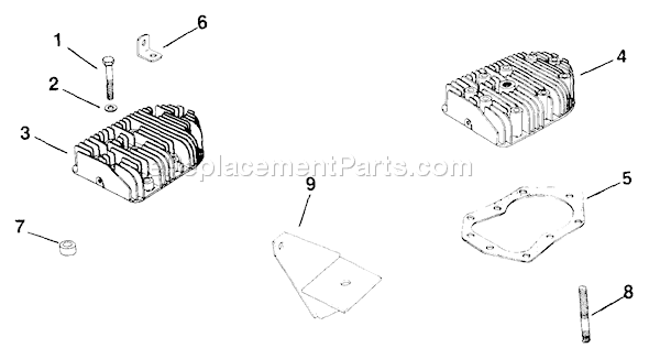 Kohler K341-71204 Engine Page J Diagram