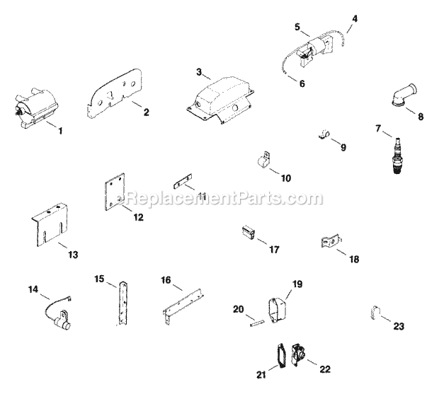 Kohler K482-35125 18 Hp Engine Page U Diagram