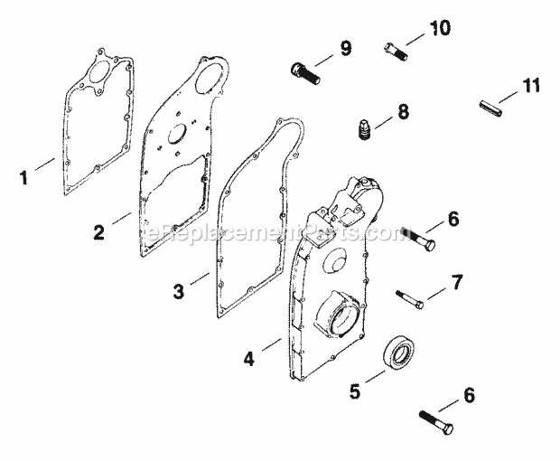 Kohler K482-35185 18 Hp Engine Page Q Diagram