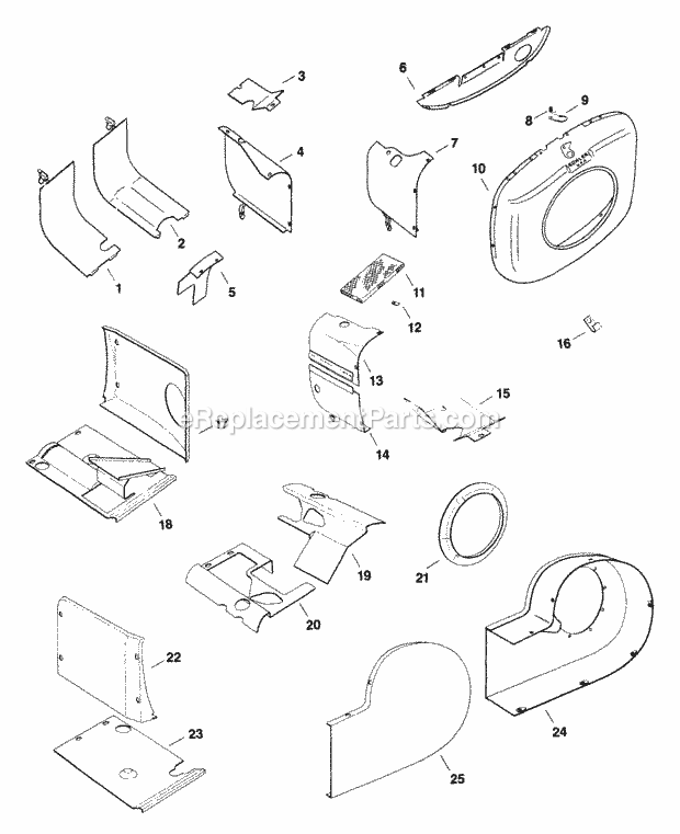 Kohler K482-35185 18 Hp Engine Page B Diagram