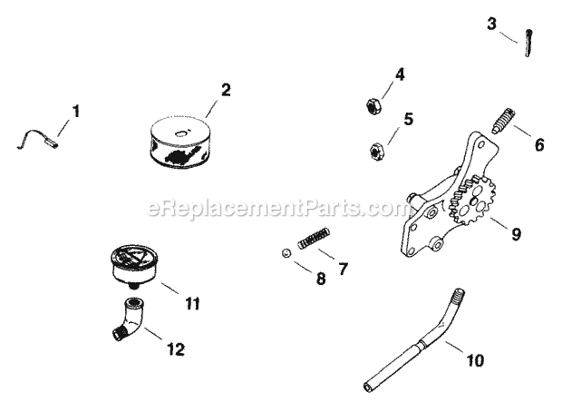 Kohler K482-35185 18 Hp Engine Page W Diagram