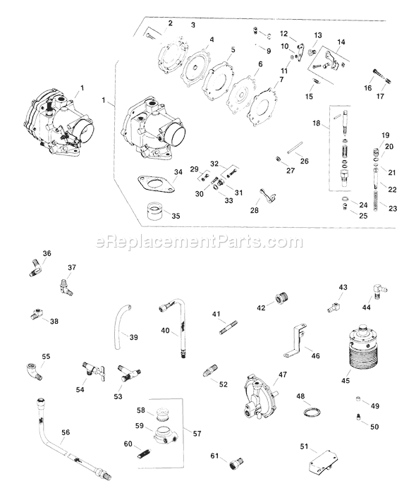 Kohler K532-13110A Engine Page E Diagram