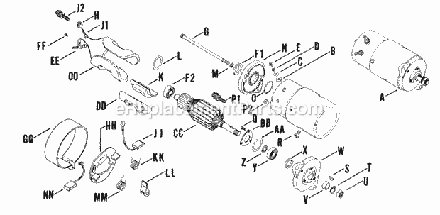 Kohler K662-33270 24 HP Engine Page O Diagram