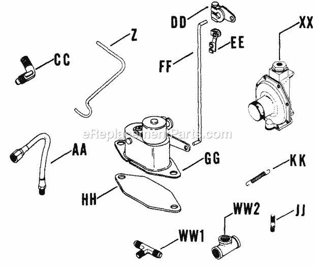 Kohler K662-33270 24 HP Engine Page G Diagram