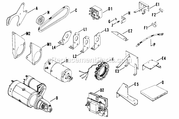 Kohler K662-33376 24 HP Engine Page O Diagram