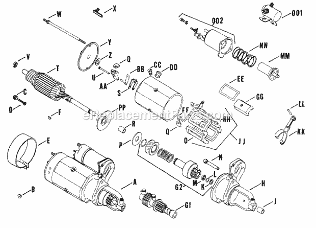 Kohler K662-33376 24 HP Engine Page P Diagram