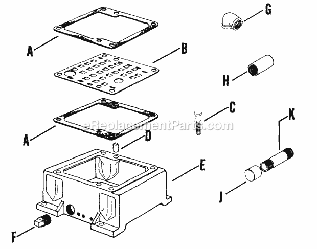 Kohler K662-3928 General Equipment & Machine (2 Page Y Diagram