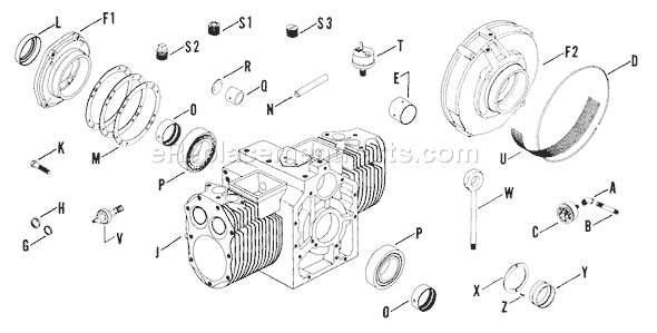 Kohler K662-45103A Engine Page J Diagram