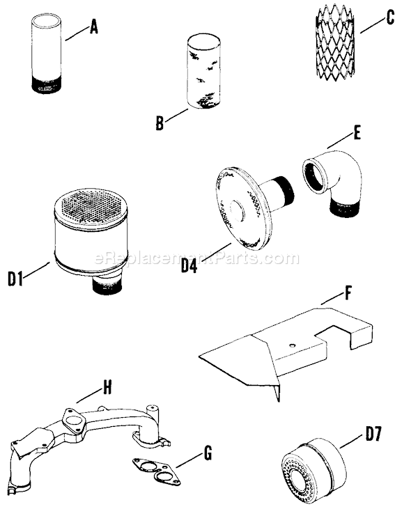 Kohler K662-45127A Engine Page P Diagram