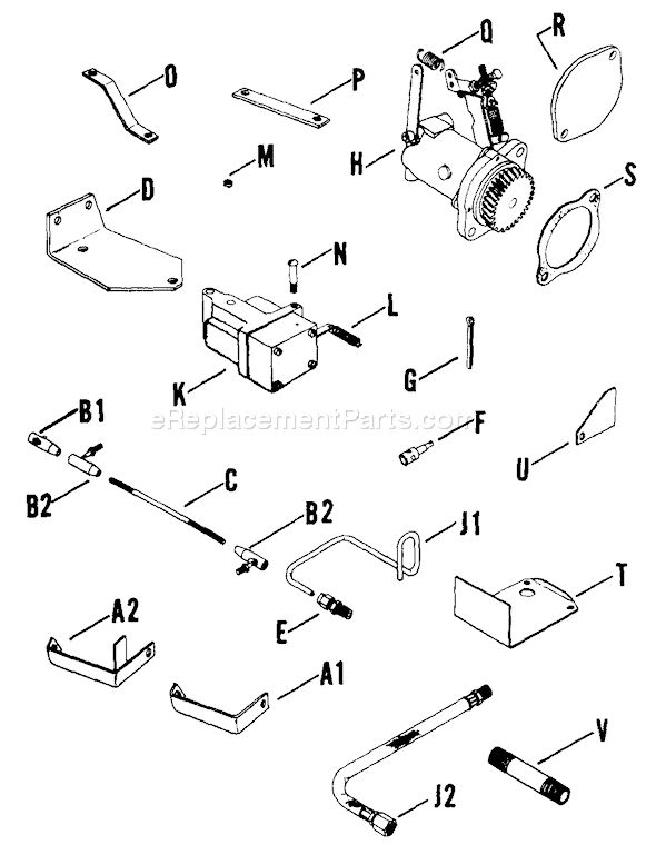 Kohler K662-45279C Engine Page V Diagram