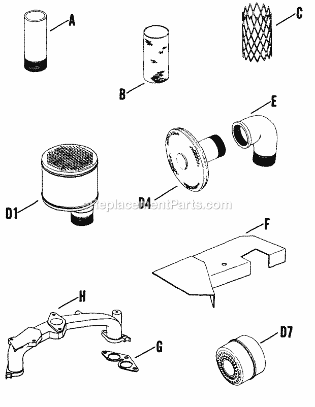 Kohler K662-45461C Engine Page R Diagram