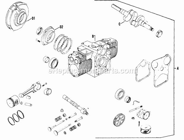 Kohler K662-4547A Engine Page AA Diagram