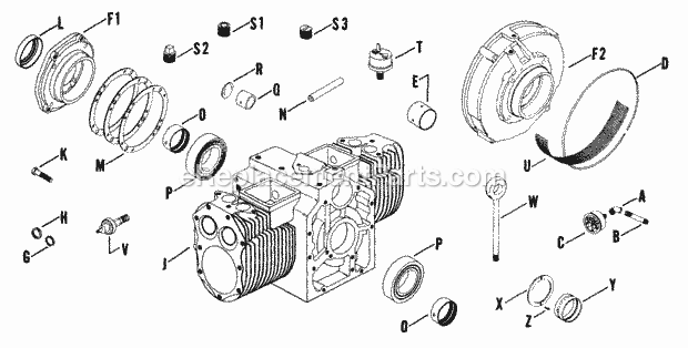 Kohler K662-4553A Engine Page H Diagram