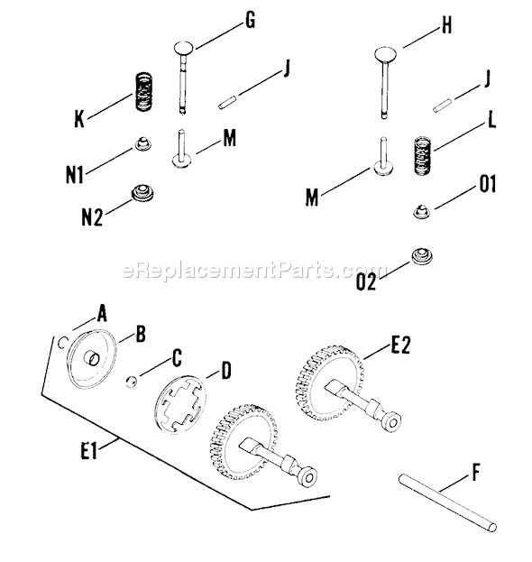 Kohler K91-31959 Engine Page D Diagram