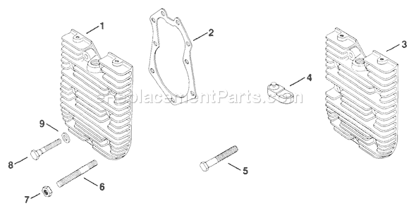 Kohler KT17-24116 Engine Page H Diagram