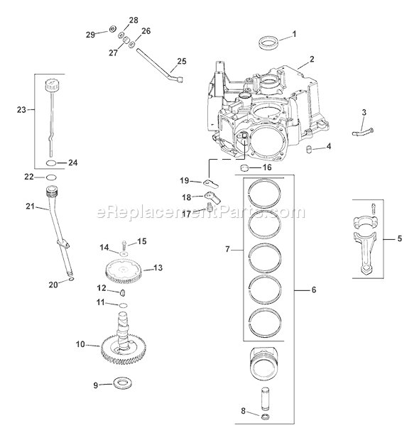 Kohler Engine | LV675-851512 | eReplacementParts.com