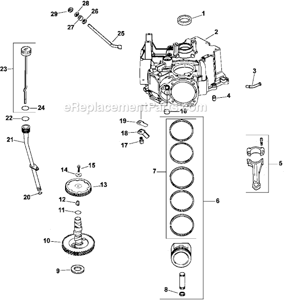 Kohler LV680-0001 Engine Page D Diagram