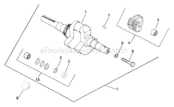 Kohler M10-461520 Engine Page G Diagram