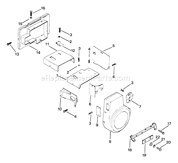 Kohler M12-471555 Engine Page B Diagram