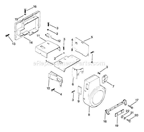 Kohler M12-471557 Engine Page B Diagram