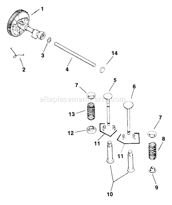 Kohler M12S-471592 Engine Page D Diagram