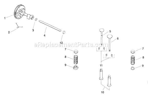 Kohler M14-601515 Engine Page D Diagram