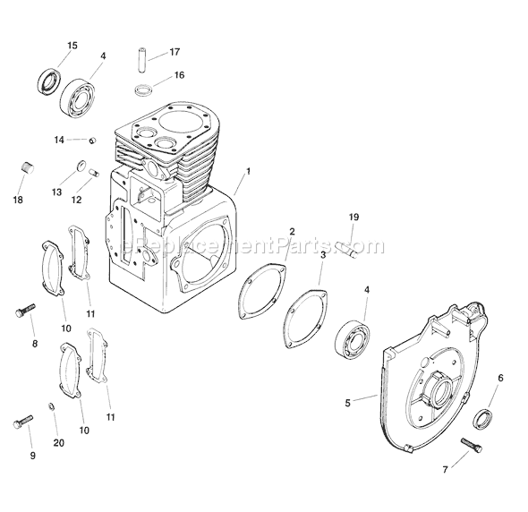 Kohler M14-601544 Magnum Series Page F Diagram