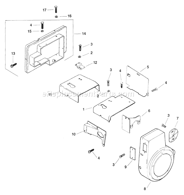 Kohler M14-601553 Magnum Series Page B Diagram