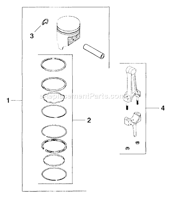 Kohler M16-711539 Engine Page U Diagram