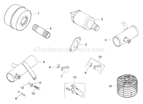 Kohler M16-711588 Engine Page K Diagram