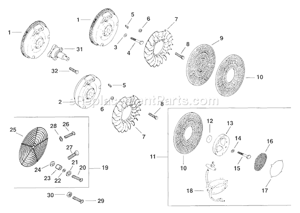 Kohler M16-711588 Engine Page L Diagram