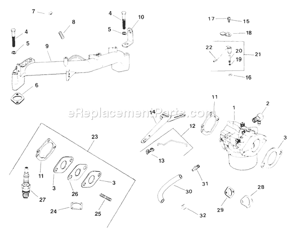 Kohler M18-24594 Magnum Series Page E Diagram