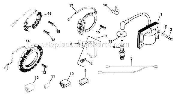 Kohler M8-301501 Engine Page P Diagram