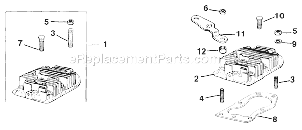 Kohler M8-301501 Engine Page H Diagram