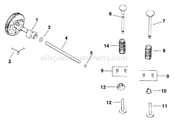 Kohler M8-301512 Engine Page D Diagram