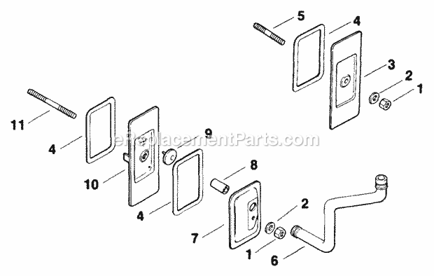 Kohler MV16-56521 16 Hp Engine Page C Diagram