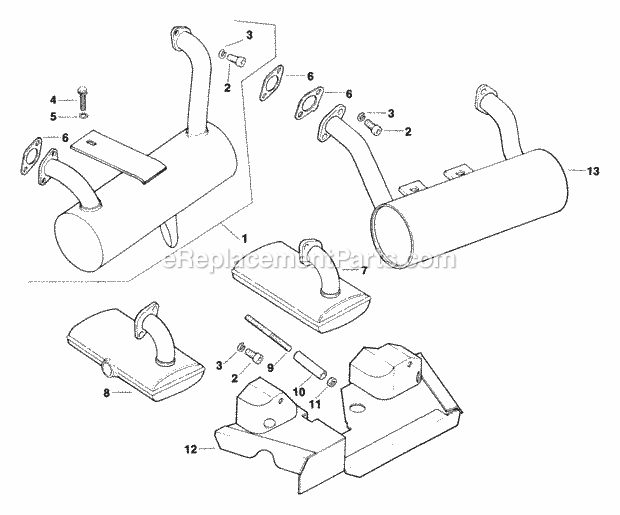 Kohler MV18-58555 18 Hp Engine Page K Diagram