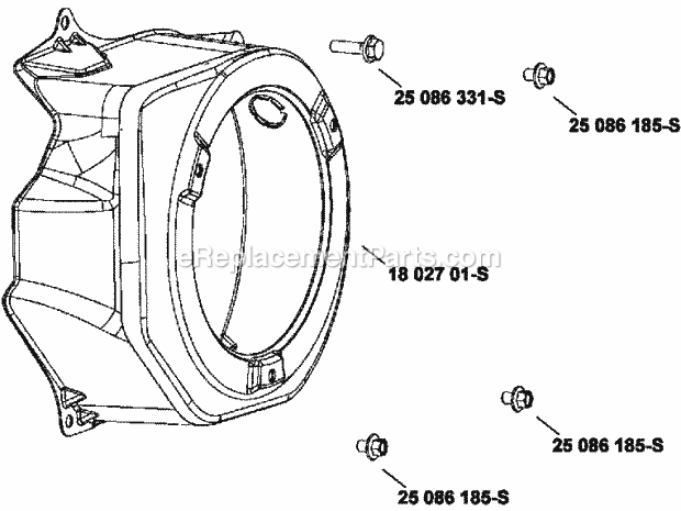 Kohler SH265-0103 6.5 Hp Engine Page B Diagram