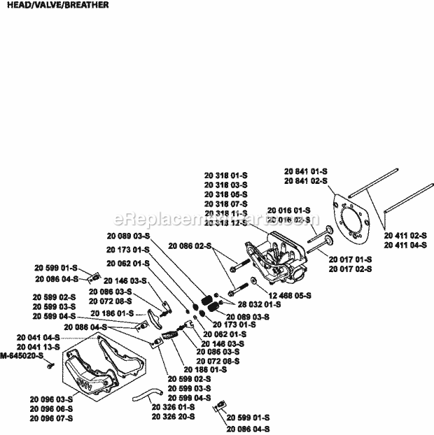 Kohler SV470-0004 15 Hp Engine Page I Diagram