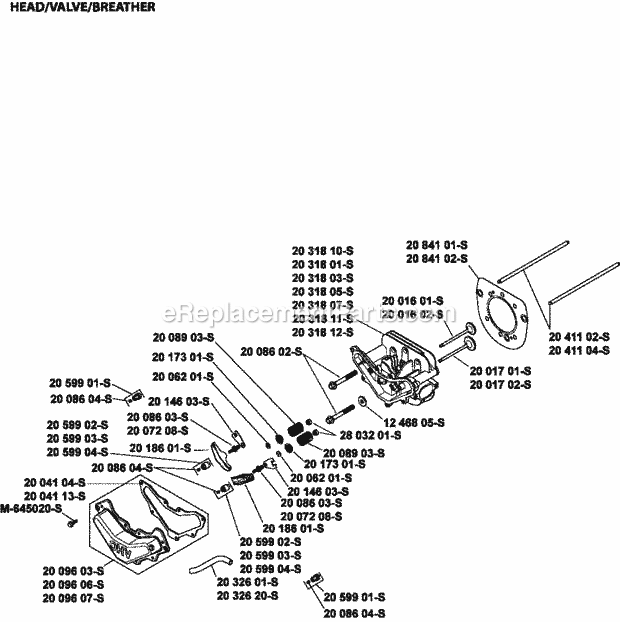 Kohler SV470-0122 15 Hp Engine Page I Diagram