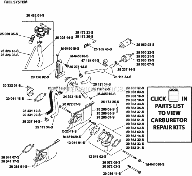 Kohler SV480-0213 16 Hp Engine Page H Diagram