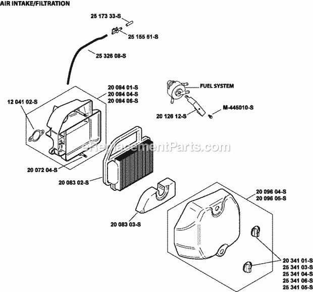 Kohler SV590-3224 19 Hp Engine Page B Diagram