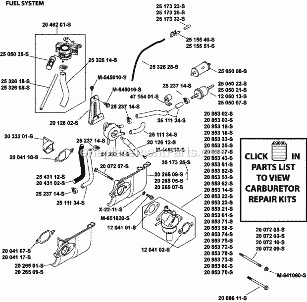 Kohler SV620-3211 22 Hp Engine Page H Diagram