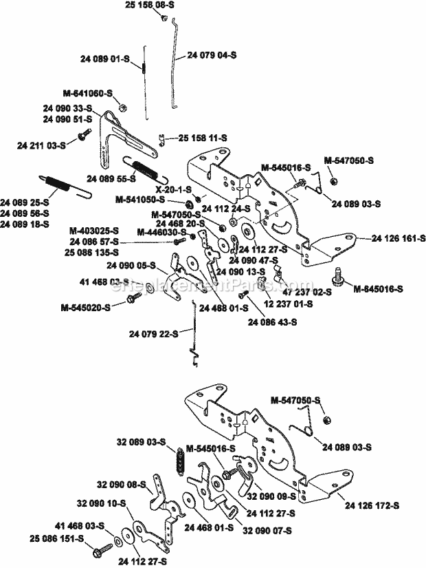 Kohler SV710-3022 20 Hp Engine Page F Diagram