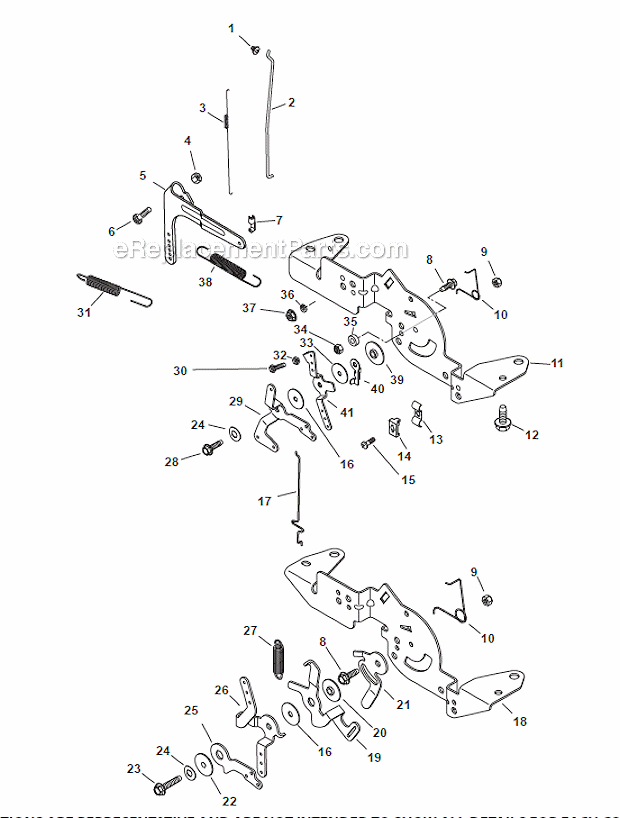 Kohler SV710 23 HP Motor Engine Controls Group Diagram