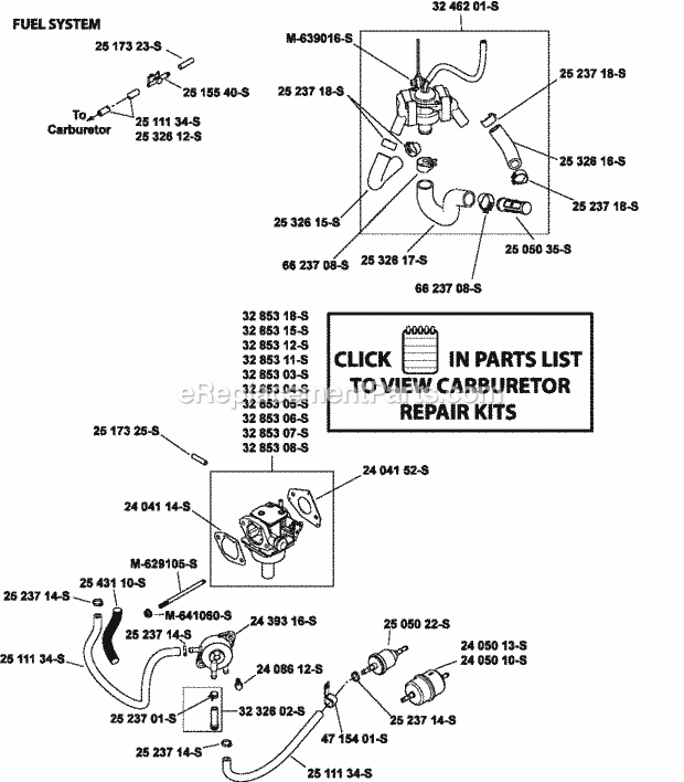 Kohler SV830-0011 25 Hp Engine Page H Diagram