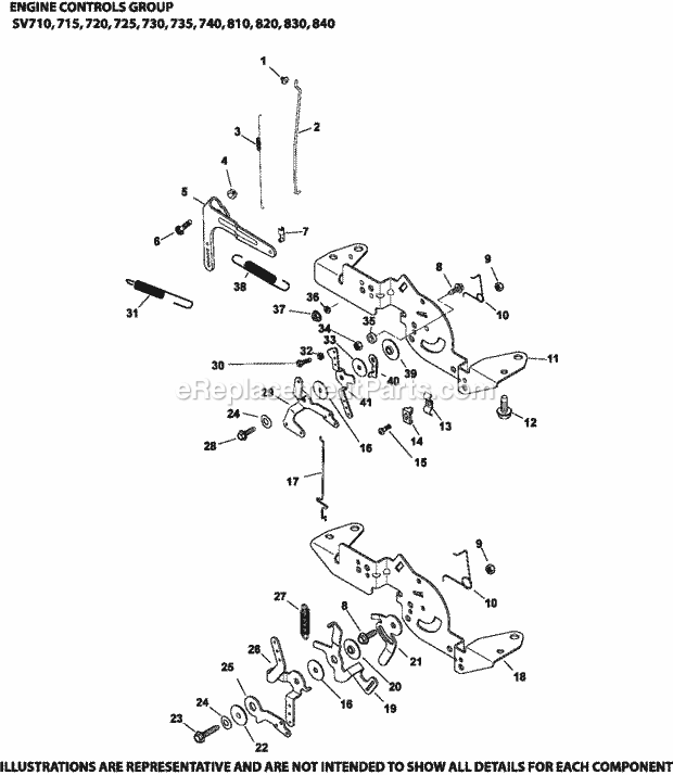 Kohler SV830-3018 25 Hp Engine Page F Diagram